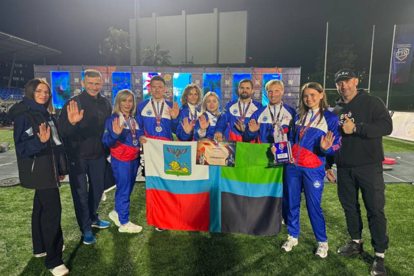 Представители Белгородского госуниверситета в составе региональной сборной стали призёрами Всероссийских Игр ГТО